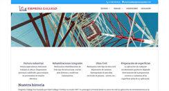 Desktop Screenshot of empresagallego.com